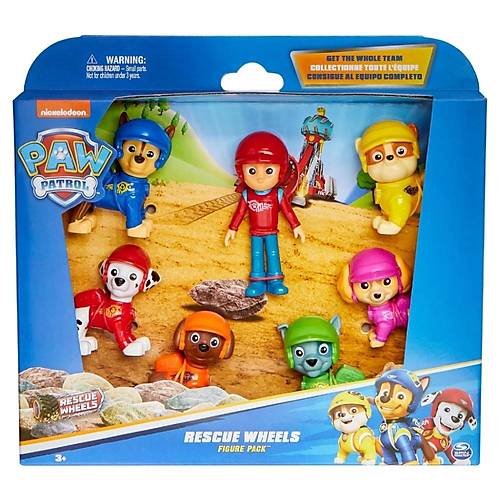 Paw Patrol Rescue Wheels 7?li Figr Seti