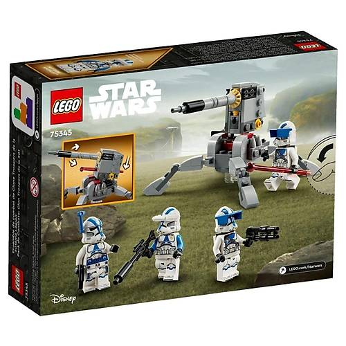 Lego Star Wars 501. Klon Trooperlar Sava Paketi 75345