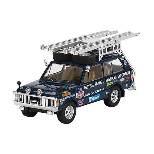 Mini GT 1:64 Range Rover 1971 British Trans-Americas Expedition