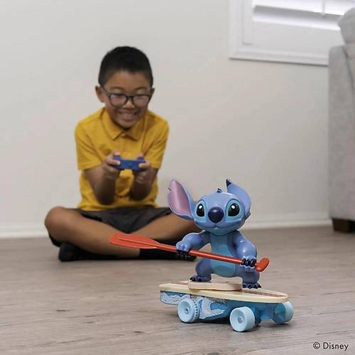 Jada Rc Surfer Stitch Uzakntan Kumandal Ara 2.4 Ghz 25 cm | Disney Lisansl Dnl, Wheelie Fonksiyonlu Oyuncak Ara