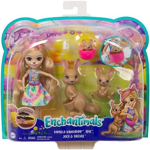 Enchantimals Kamilla Kangaroo Tote Joey & Satchel