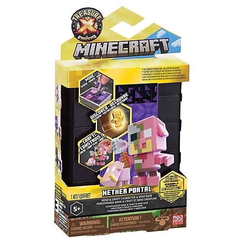Treasure X Minecraft Delks Figr Av Srpriz Paket