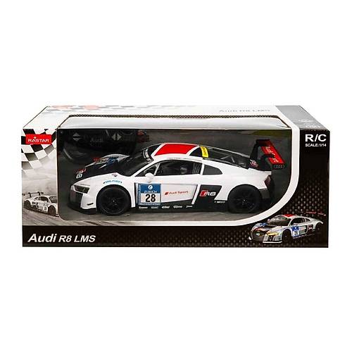 Rastar 1:14 Uzaktan Kumandal Araba Audi R8 Lms 2.4 Ghz Ikl Beyaz