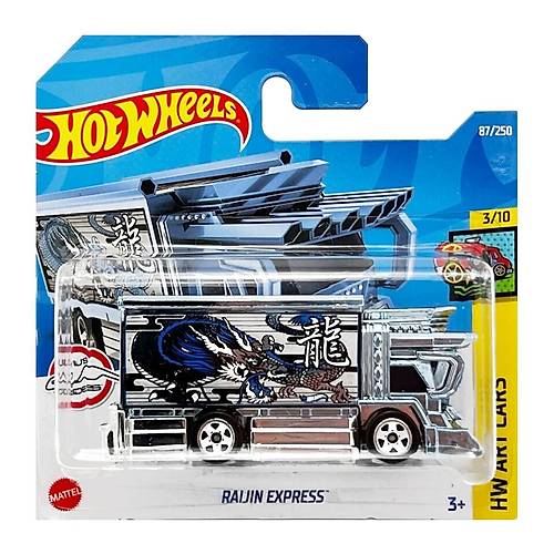Hot Wheels 1:64 Art Cars Raijin Express