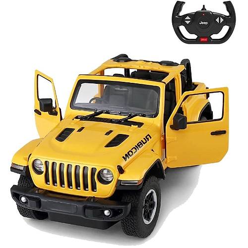 Rastar 1:14 Uzaktan Kumandal Araba Jeep Wrangler Rubicon Man Kap Alan 2.4 Ghz Sar