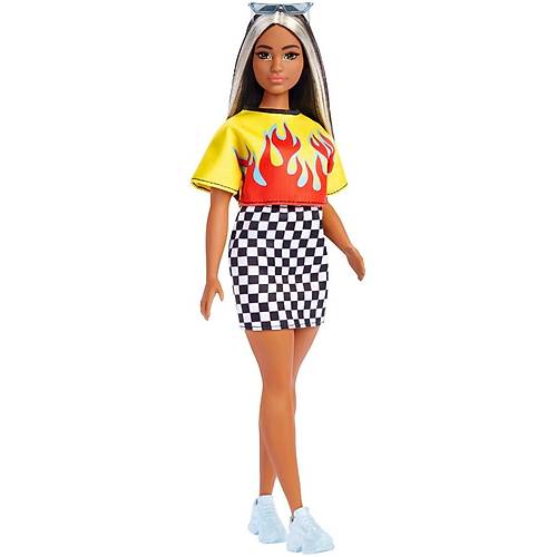 Barbie Byleyici Parti Bebekleri Alevli T-Shirt