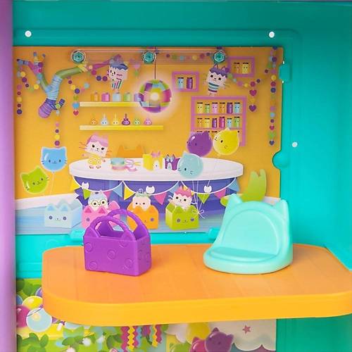 Gabby?s Dollhouse Festival Evi Elenceli Mzikli Oyun Seti 63 cm