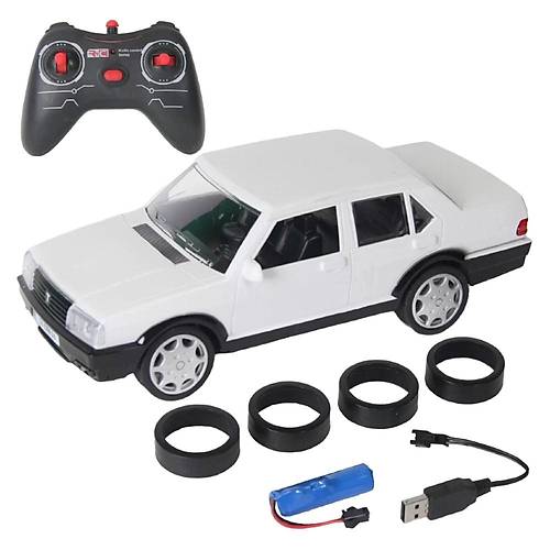 Efsane Drift 1:16 Uzaktan Kumandal arjl Tofa Araba Beyaz