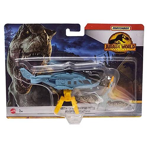 Matchbox Jurassic World Dinozor Tayc Aralar Quetzal Helikopter