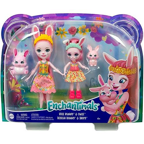 Enchantimals Kz Karde Bebekler Serisi Bree Bunny ve Twist