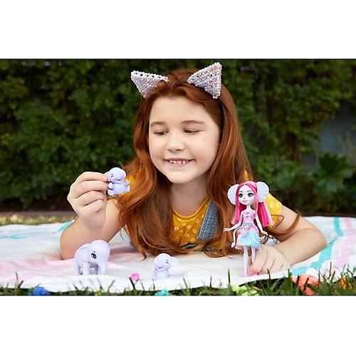 Enchantimals Esmeralda Elephani  Graceful Prunie & Mammoth