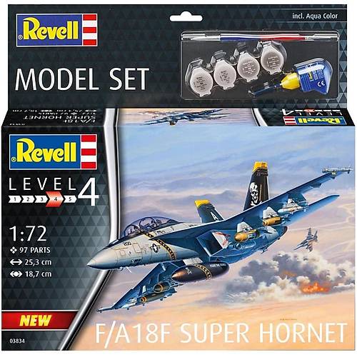 Revell 1:72 F/A-18F Super Hornet VBU63834