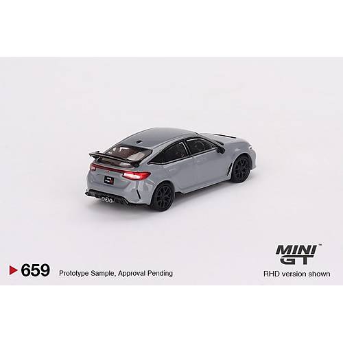 Mini GT 1:64 Scale Honda Civic Type R Sonic Gray Pearl 2023