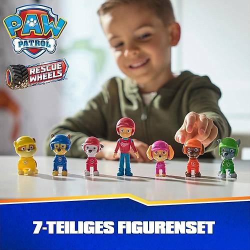 Paw Patrol Rescue Wheels 7?li Figr Seti