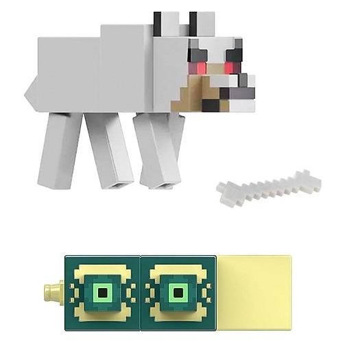 Minecraft Aksesuarl Figrler GTP08-HLB26 Hostile Wolf