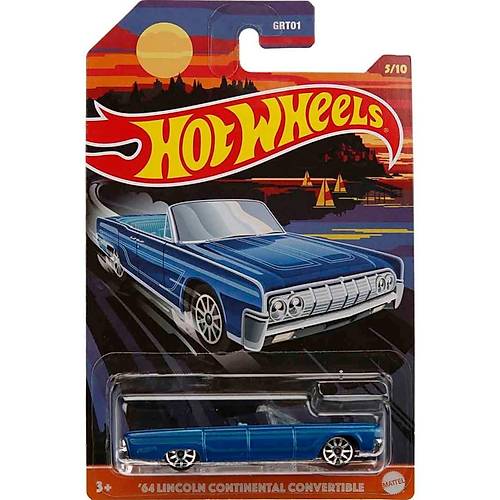 Hot Wheels Temal Arabalar Convertibles Serisi '64 Lincoln Continental