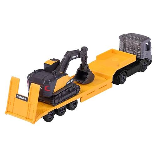 Majorette Transporter Volvo Truck & Excavator