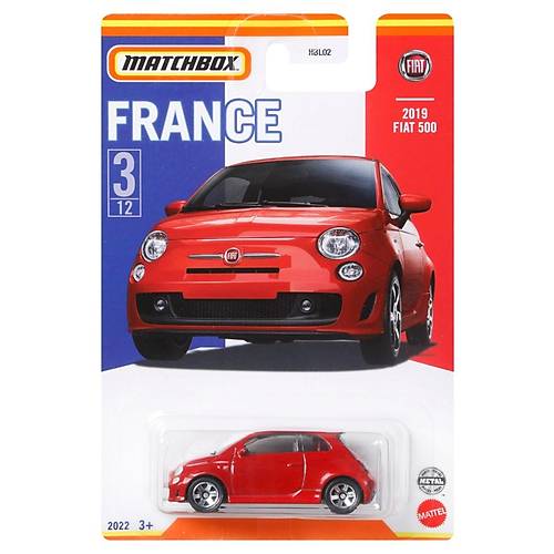 Matchbox 1:64 Best Of France Arabalar '19 Fiat 500