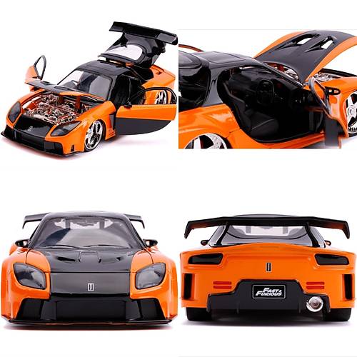 Jada 1:24 Hzl ve fkeli Arabalar Han's  Mazda RX-7