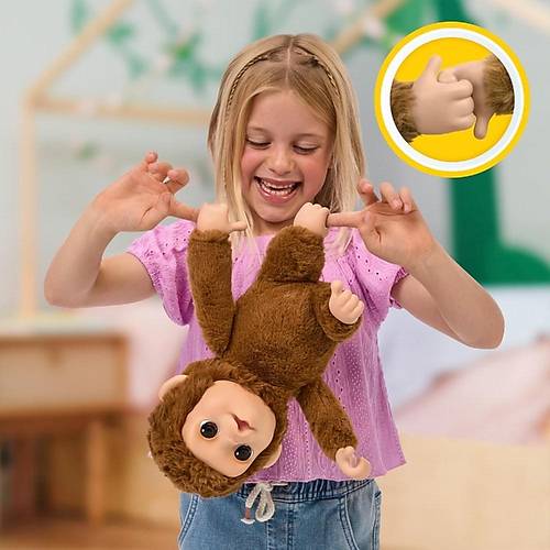 Little Live Pets Sesli Yavru Maymun nteraktif Pelu