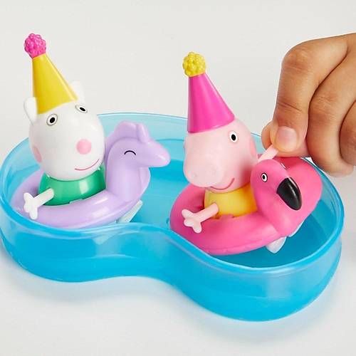 Peppa Pig Peppa'nn Anlar Oyun Seti Havuz Partisi Seti F2189-F9511