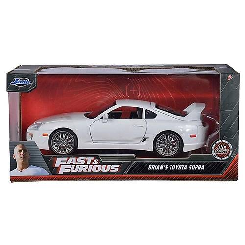 Jada 1:24 Fast & Furious Brian's Toyata Supra White