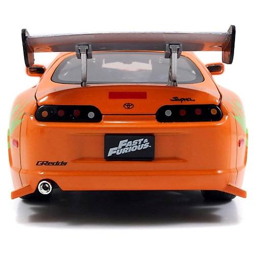 Jada 1:24 Fast & Furious Brian's 1995 Toyota Supra Mk4 Figrl Set
