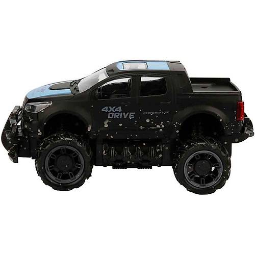 Crazon 1:18 Uzaktan Kumandal 4x4 Crazy Off-Road Araba 2.4 Ghz Usbj arj Siyah Mavi