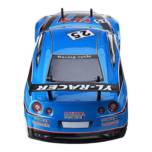 Racer 1:10 Uzaktan Kumandal Araba Drift 2.4 Ghz 20 Km/h Usb arj 43 Cm 8+ Ya YL5 Mavi