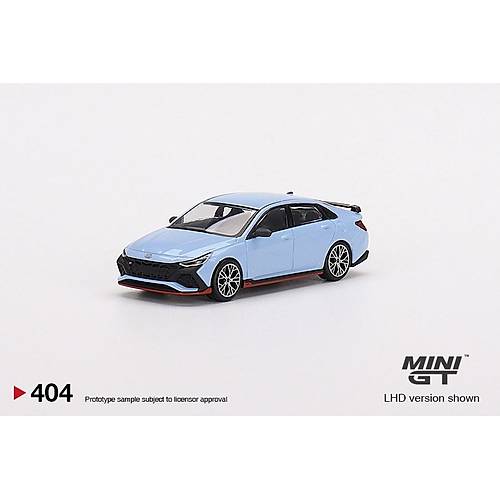 Mini GT 1:64 Scale Hyundai Elantra N Performance Blue