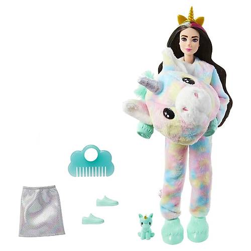 Barbie Cutie Reveal Bebekler 2. Seri Gkkua Unicorn