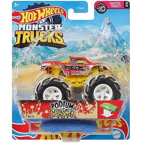 Hot Wheels Monster Trucks Arabalar 1:64 Podium Crasher