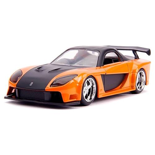 Jada 253202011 Fast & Furious 2'li Paket | 1993 Honda Civic Coupe (F1) & Han's Mazda RX-7 Model Arabalar | Diecast Koleksiyon Seti