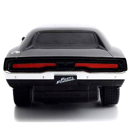 Jada 1:16 Rc Fast & Furious Dom's Dodge Charger R/T 2.4 Ghz Usb arj 29 Cm