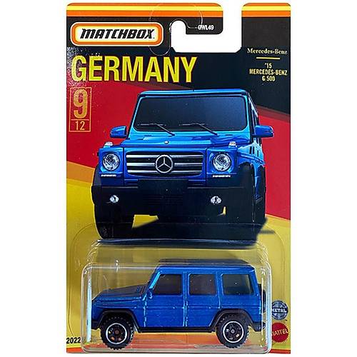 Matchbox 1:64 Best Of Gemany Arabalar '15 Mercedes-Benz G 500