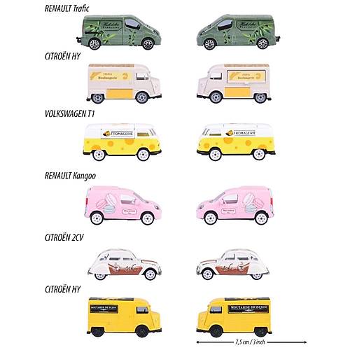 Majorette French Touch Deluxe Cars Citroen Hy Moutarde De Dijon