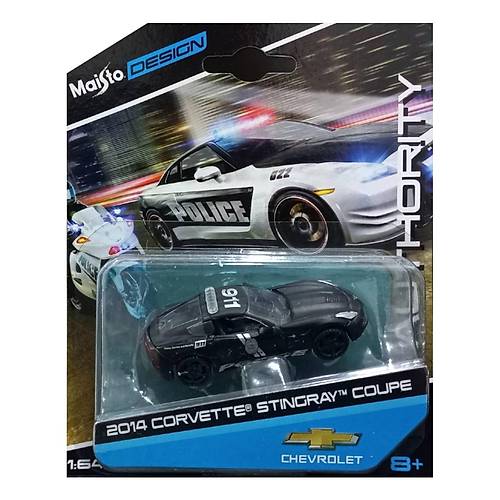 Maisto 1:64 Design Arabalar Authority Serisi '14 Corvette Stingray Coupe