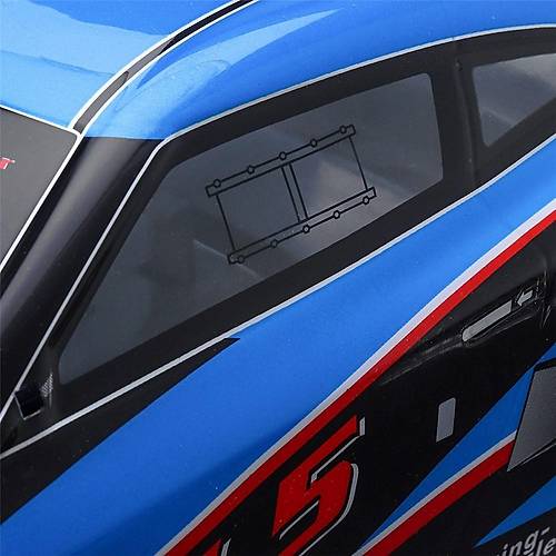 Racer 1:10 Uzaktan Kumandal Araba Drift 2.4 Ghz 20 Km/h Usb arj 43 Cm 8+ Ya YL5 Mavi