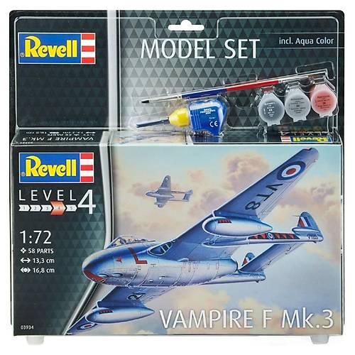 Revell 1:72 Vampire F Mk.3 Uak