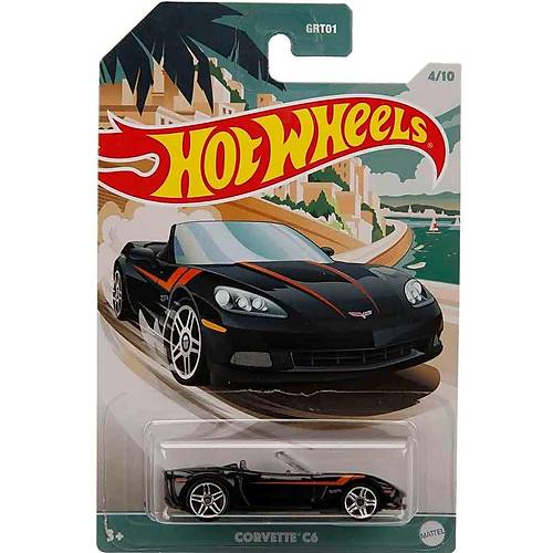 Hot Wheels Temal Arabalar Convertibles Serisi Corvette C6