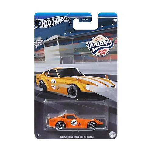 Hot Wheels Vintage Temal Arabalar Vintage Racing Club HRV10 Custom Datsun 240Z