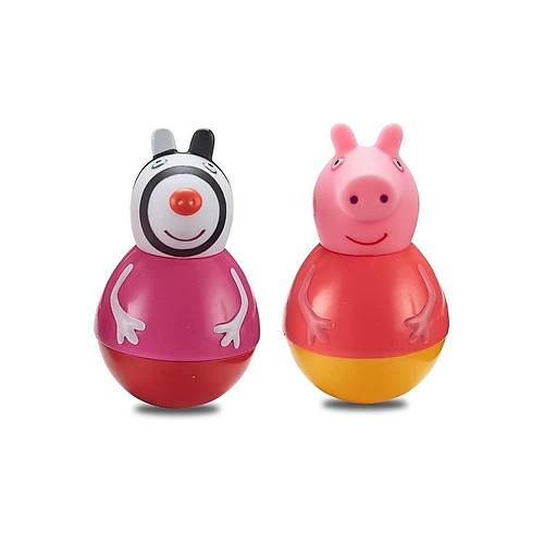 Weebles Peppa Pig 2li Paket Peppa Pig & Zoe Zebra