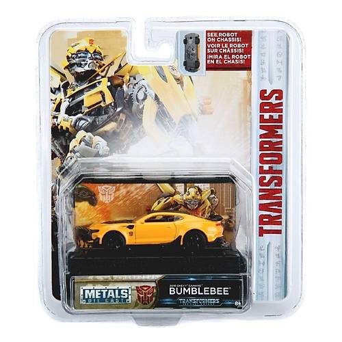 Jada 1:64 Transformers 2016 Chevy Camaro Bumblebee