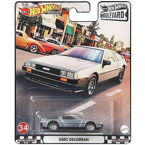 Hot Wheels Premium Boulevard DMC Delorean