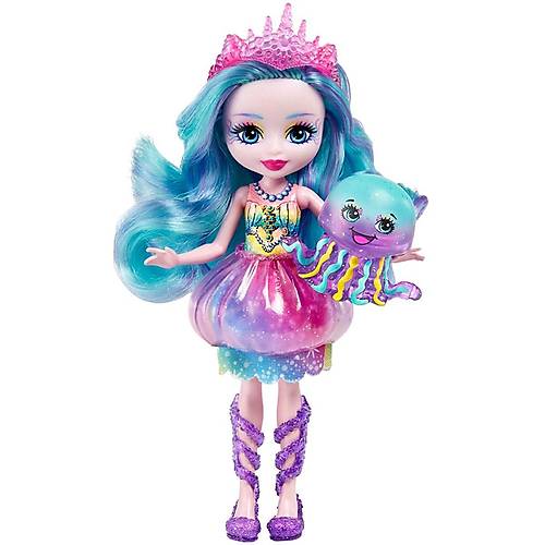 Enchantimals Popler Karakter Bebekler Jelanie Jellyfish ve Stingley