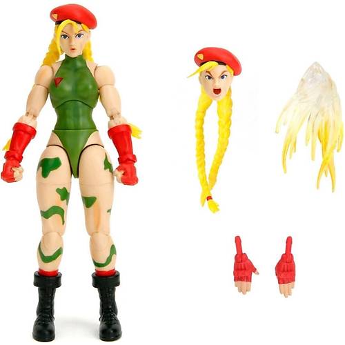 Jada 253252033 Street Fighter II Cammy White Figr