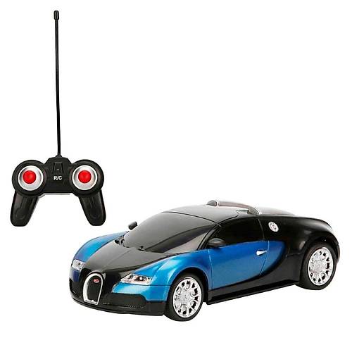 Suncon 1:24 Uzaktan Kumandal Ikl Bugatti Veyron 16.4 Mavi