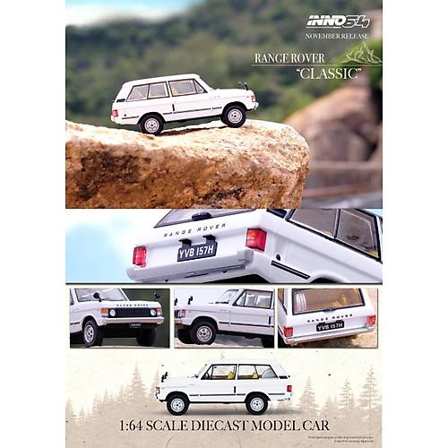 Inno 1:64 Range Rover ''CLASSIC'' White IN64-RRC-WHI