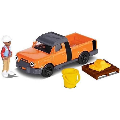 Dickie Toys 1:64 Bob The Builder Aksesuarl Ara Oyun Seti Tread