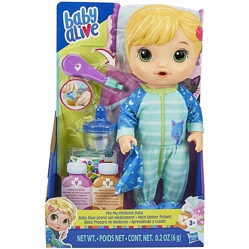 Baby Alive Bebeim Hasta Oldu Sarn